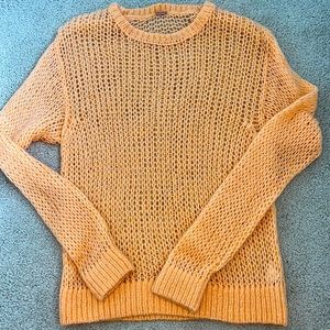 Free people orange sweater